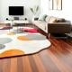Handcrafted Dot Pattern Organic Living Room Rug